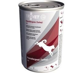 TROVET HYPOALLERGENIC TPD WITH TURKEY  - WET DOG FOOD - 400 G