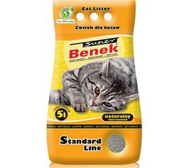 SUPER BENEK CERTECH SUPER BENEK STANDARD NATURAL - CAT LITTER CLUMPING 5 L
