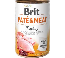 BRIT PATÉ & MEAT WITH TURKEY - 400G