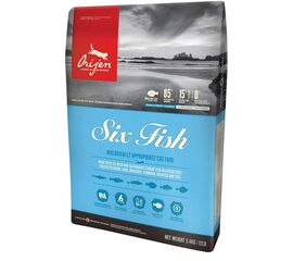 ORIJEN SIX FISH CATS DRY FOOD 5.4 KG ADULT