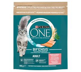 PURINA NESTLE PURINA ONE BIFENSIS ADULT SALMON - DRY CAT FOOD - 800 G