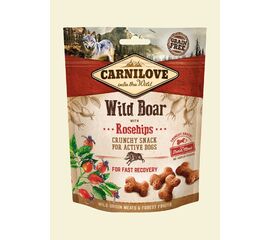 CARNILOVE FRESH CRUNCHY WILD BOAR & ROSEHIPS WITH FRESH MEAT - DOG TREAT - 200 G