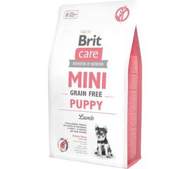 BRIT CARE MINI GRAIN-FREE PUPPY LAMB - DRY DOG FOOD - 7 KG