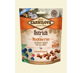 CARNILOVE FRESH CRUNCHY OSTRICH WITH BLACKBERRIES - DOG TREAT - 200 G