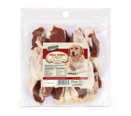 HILTON RABBIT EAR WITH DUCK - DOG CHEW - 500G