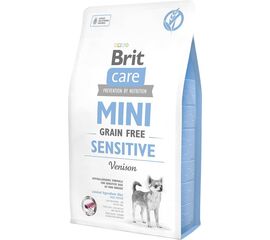 BRIT CARE GRAIN-FREE SENSITIVE VENISON DRY DOG FOOD - 2 KG
