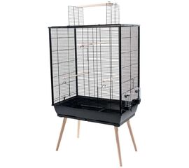 ZOLUX NEO JILI XL BIRD CAGE, BLACK COLOR