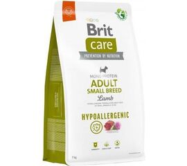 BRIT CARE HYPOALLERGENIC ADULT SMALL BREED LAMB&RICE - DRY DOG FOOD - 7 KG