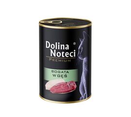 DOLINA NOTECI PREMIUM RICH IN GOOSE - WET CAT FOOD - 400G