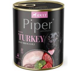 DOLINA NOTECI PIPER WITH TURKEY AND BROCCOLI  - WET DOG FOOD - 800G