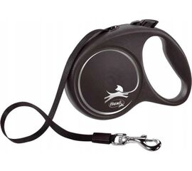 FLEXI BLACK DESIGN L 5 M DOG RETRACTABLE LEAD