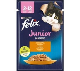 PURINA NESTLE FELIX FANSTASTIC JUNIOR - WET CAT FOOD - 85 G