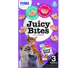 INABA JUICY BITES SHRIMP AND SEAFOOD - CAT TREATS - 3X11,3 G