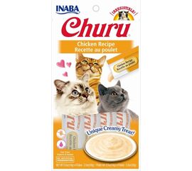 INABA CHURU CHICKEN - CAT TREATS - 4X14 G