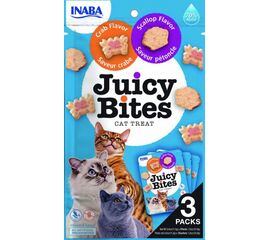 INABA JUICY BITES CRAB AND SCALLOP - CAT TREATS - 3X11,3 G