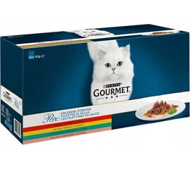 PURINA NESTLE PURINA GOURMET PERLE MIX - WET CAT FOOD - 60X85 G