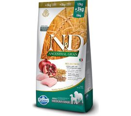 FARMINA PET FOOD N&D ANCESTRAL GRAIN CANINE 15 KG ADULT CHICKEN