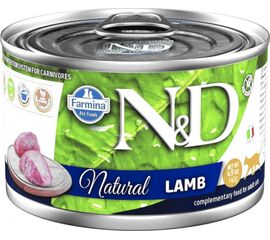 FARMINA N&D CAT NATURAL LAMB- WET CAT FOOD - 140 G