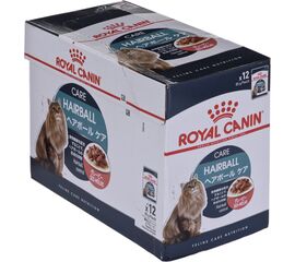 ROYAL CANIN HAIRBALL CARE WET CAT FOOD CHUNKS IN SAUCE 12X85 G
