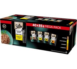 SHEBA DELICACY DROBIOWE SMAKI W GALARETCE - MOKRA KARMA DLA KOTA - 40X85 G