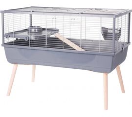 ZOLUX KLATKA NEOLIFE 100 DLA KAWII DOMOWEJ SZARA