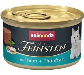ANIMONDA VOM FEINSTEN MOUSSE CHICKEN AND TUNA - WET CAT FOOD - 85 G