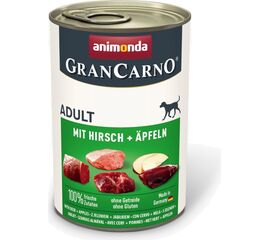 ANIMONDA GRANCARNO ADULT PORK WITH VENISON AND APPLE - WET DOG FOOD - 400G
