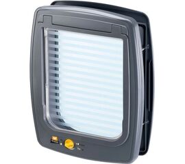 FERPLAST SWING 11 GREY - DOG AND CAT DOOR - 31 X 9.6 X 38.4 CM