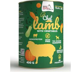 SYTA MICHA CHEF LAMB WITH VEGETABLES - WET DOG FOOD - 400G