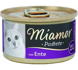 MIAMOR PASZTET KACZKA 85G DLA KOTA