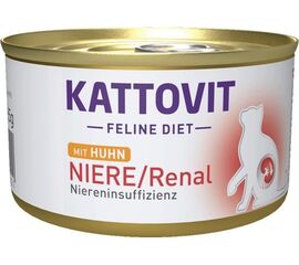 KATTOVIT FELINE DIET NIERE/RENAL CHICKEN - WET CAT FOOD - 185G