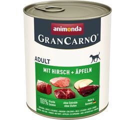 ANIMONDA GRANCARNO ADULT DEER AND APPLE - WET DOG FOOD - 800G