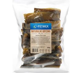 PETMEX SKÓRA DZIKA 15CM - PRZYSMAK DLA PSA - 500G