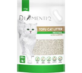 DIAMENTIQ ŻWIREK TOFU ZBRYLAJĄCY 4 KG NATURALNY