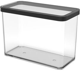 ROTHO POJEMNIK NA PRZYSMAKI WYSOKI 2.1L LOFT TRANSPARENTNY/CZARNY