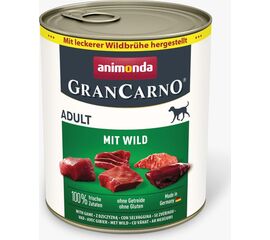 ANIMONDA GRANCARNO ADULT GAME  - WET DOG FOOD - 400G