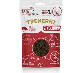 SYTA MICHA TRENERKI  Z WOŁOWINĄ – PRZYSMAK DLA PSA - 80G