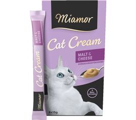 MIAMOR CAT CONFECT - MALT CREAM +KASE 6X15G
