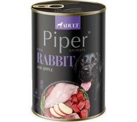 DOLINA NOTECI PIPER ANIMALS RABBIT AND APPLE - WET DOG FOOD - 800G