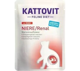 KATTOVIT SASZ  NIERE/RENAL WOŁOWINA 85G DLA KOTA