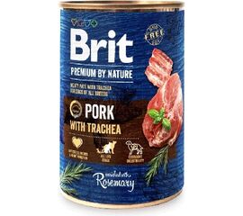 BRIT PREMIUM BY NATURE PORK WITH TRACHEA - WET DOG FOOD - 400 G