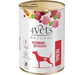 4VETS NATURAL - RENAL NEW DOG 400G