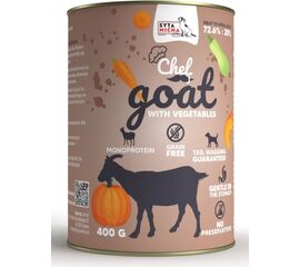 SYTA MICHA CHEF GOAT WITH VEGETABLES - WET DOG FOOD - 400G