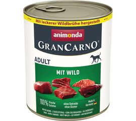 ANIMONDA GRANCARNO ADULT GAME  - WET DOG FOOD - 800G