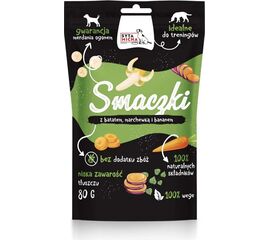 SYTA MICHA VEGE TREATS WITH SWEET POTATO, CARROT AND BANANA - DOG TREAT - 80 G
