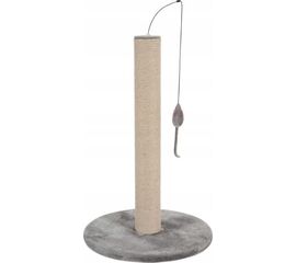 ZOLUX CAT SCRATCHING POST WITH TOY 63 CM - GREY