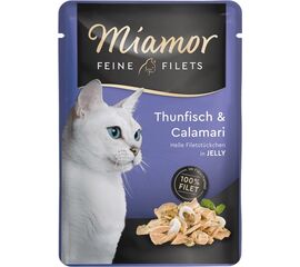 MIAMOR CATS MOIST FOOD TUNA WITH SQUID 100 G