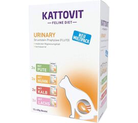 KATTOVIT FELINE DIET URINARY - WET CAT FOOD - 12 X 85G