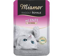 MIAMOR RAGOUT ROYALE DUCK IN SAUCE - WET CAT FOOD - 100G