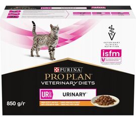 PURINA NESTLE PURINA PRO PLAN VETERINARY DIETS UR ST/OX URINARY CHICKEN - WET CAT FOOD - 10X85 G